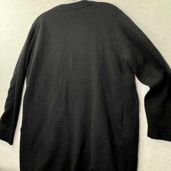 Monrow Merino Wool And Cashmere Blend Open Front Cardigan Sweater Women’s Medium - Picture 7 of 11